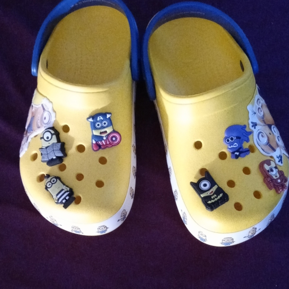 Yellow crocs